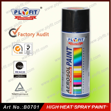 Spray de peinture résistant à la chaleur acrylique résistant à la chaleur en verre
